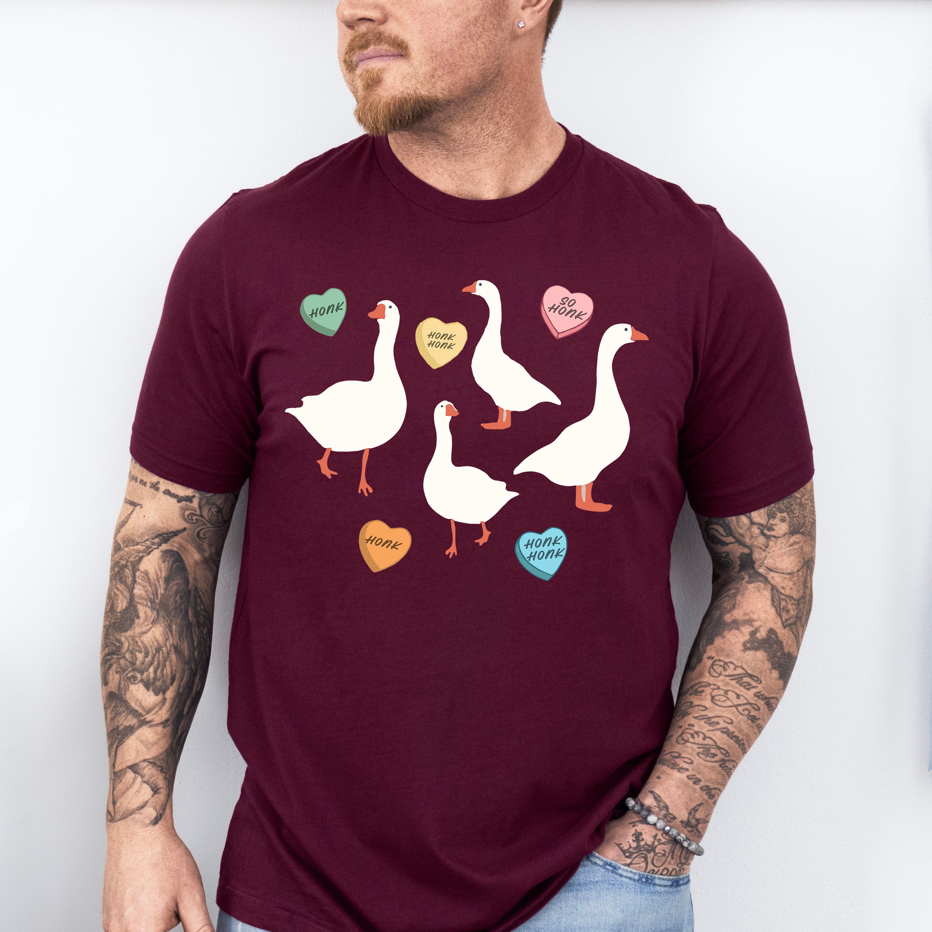 Valentine Ducks Valentines Theme T-shirt, Hoodie, Sweatshirt
