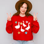 Valentine Ducks Valentines Theme T-shirt, Hoodie, Sweatshirt