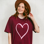 White Heart Valentines Theme T-shirt, Hoodie, Sweatshirt