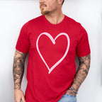 White Heart Valentines Theme T-shirt, Hoodie, Sweatshirt