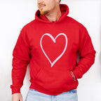 White Heart Valentines Theme T-shirt, Hoodie, Sweatshirt
