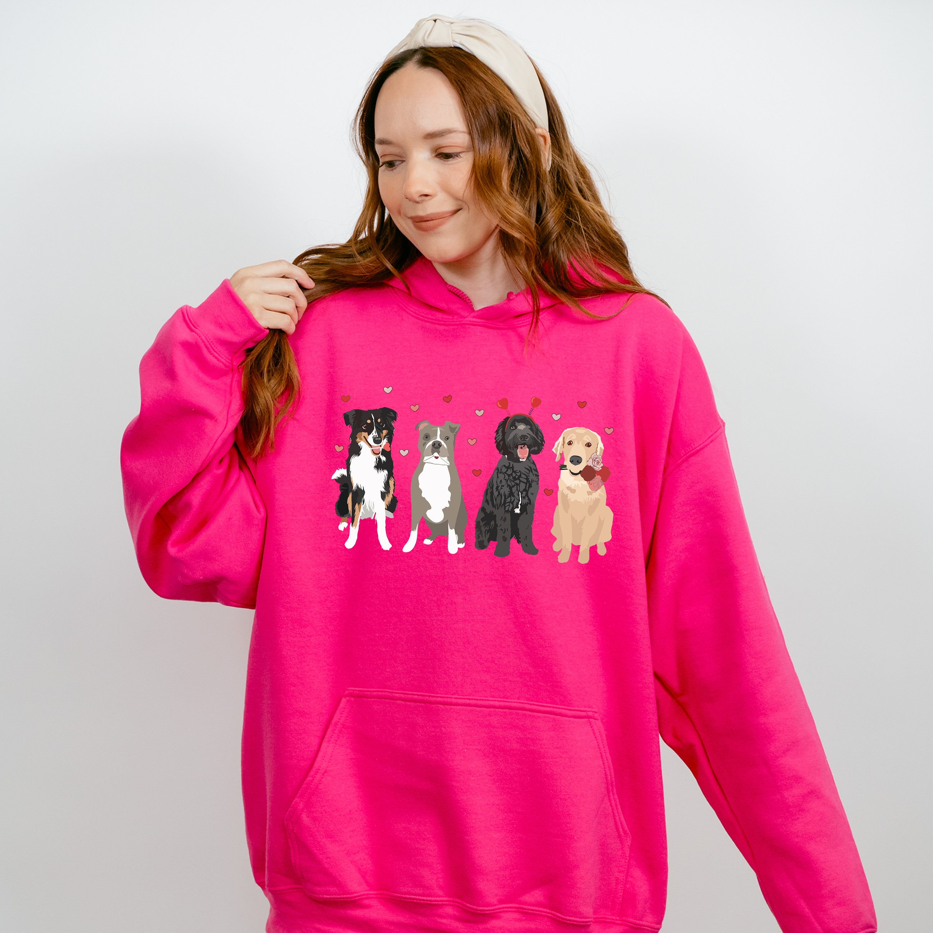 Valentines Dogs Valentines Theme T-shirt, Hoodie, Sweatshirt