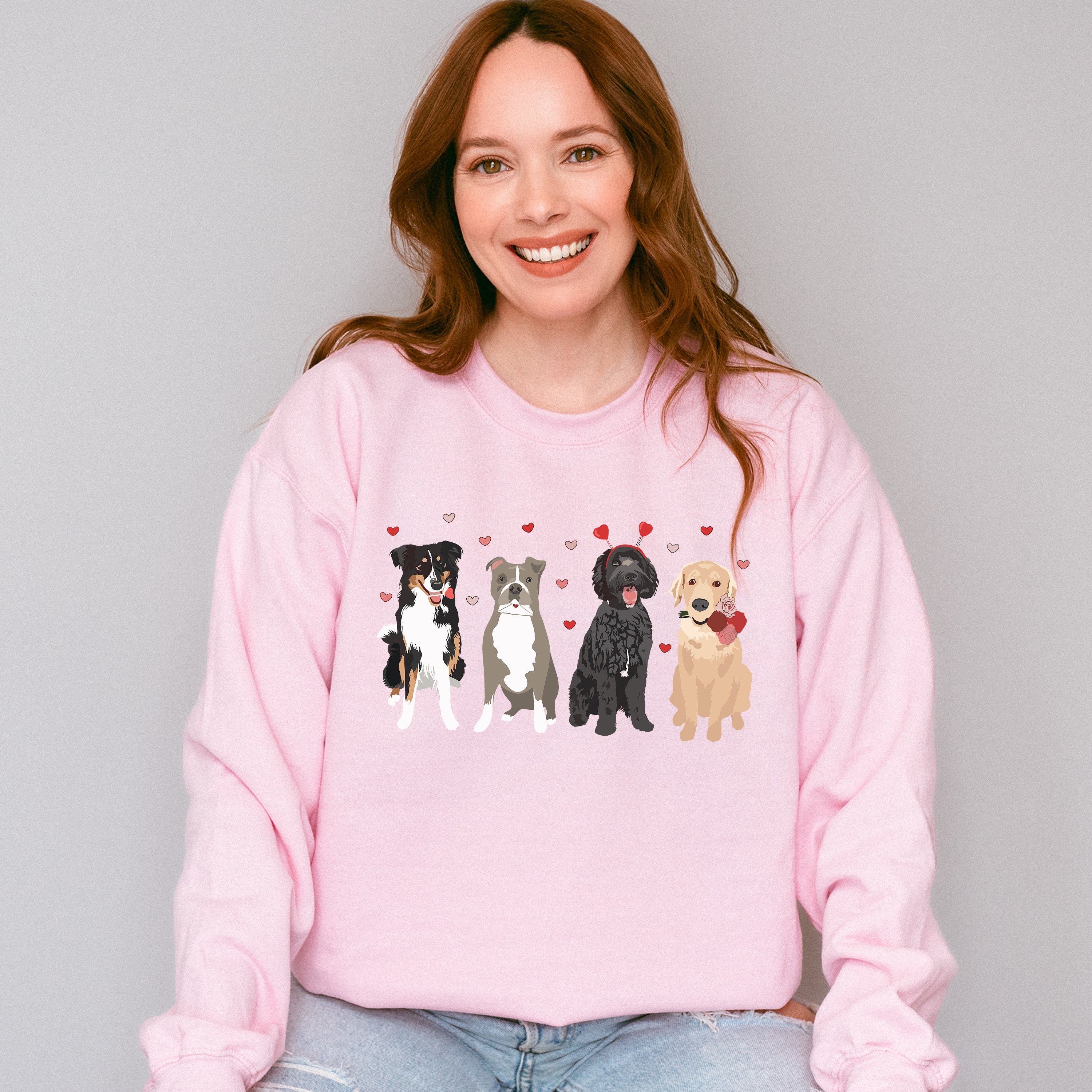 Valentines Dogs Valentines Theme T-shirt, Hoodie, Sweatshirt