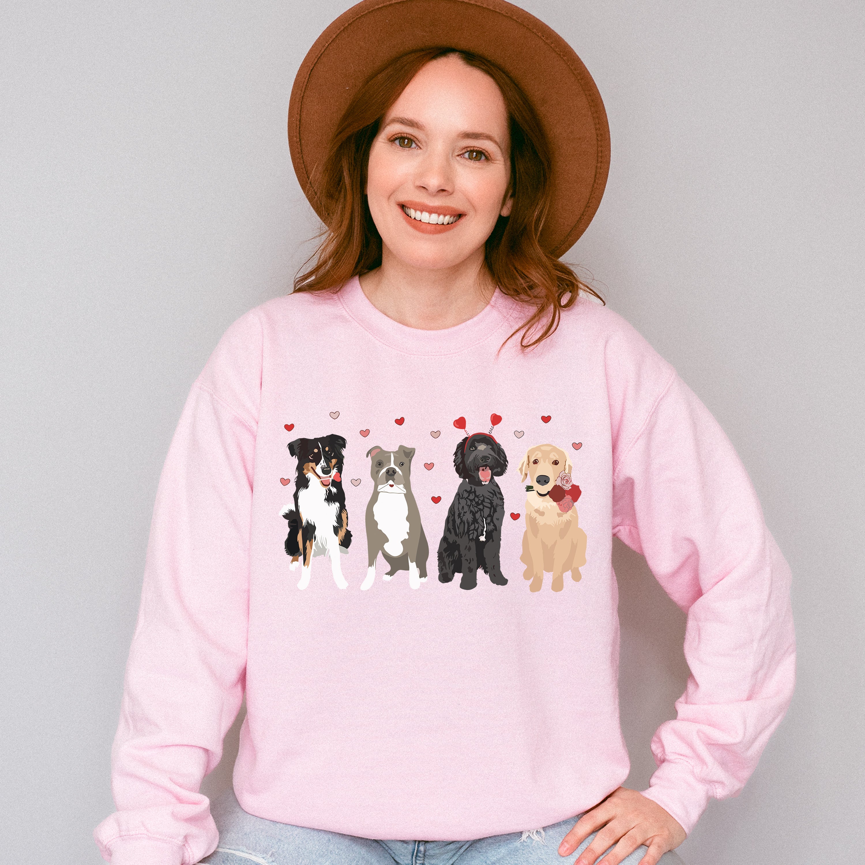 Valentines Dogs Valentines Theme T-shirt, Hoodie, Sweatshirt