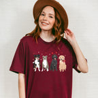 Valentines Dogs Valentines Theme T-shirt, Hoodie, Sweatshirt