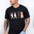 Valentines Dogs Valentines Theme T-shirt, Hoodie, Sweatshirt