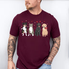 Valentines Dogs Valentines Theme T-shirt, Hoodie, Sweatshirt