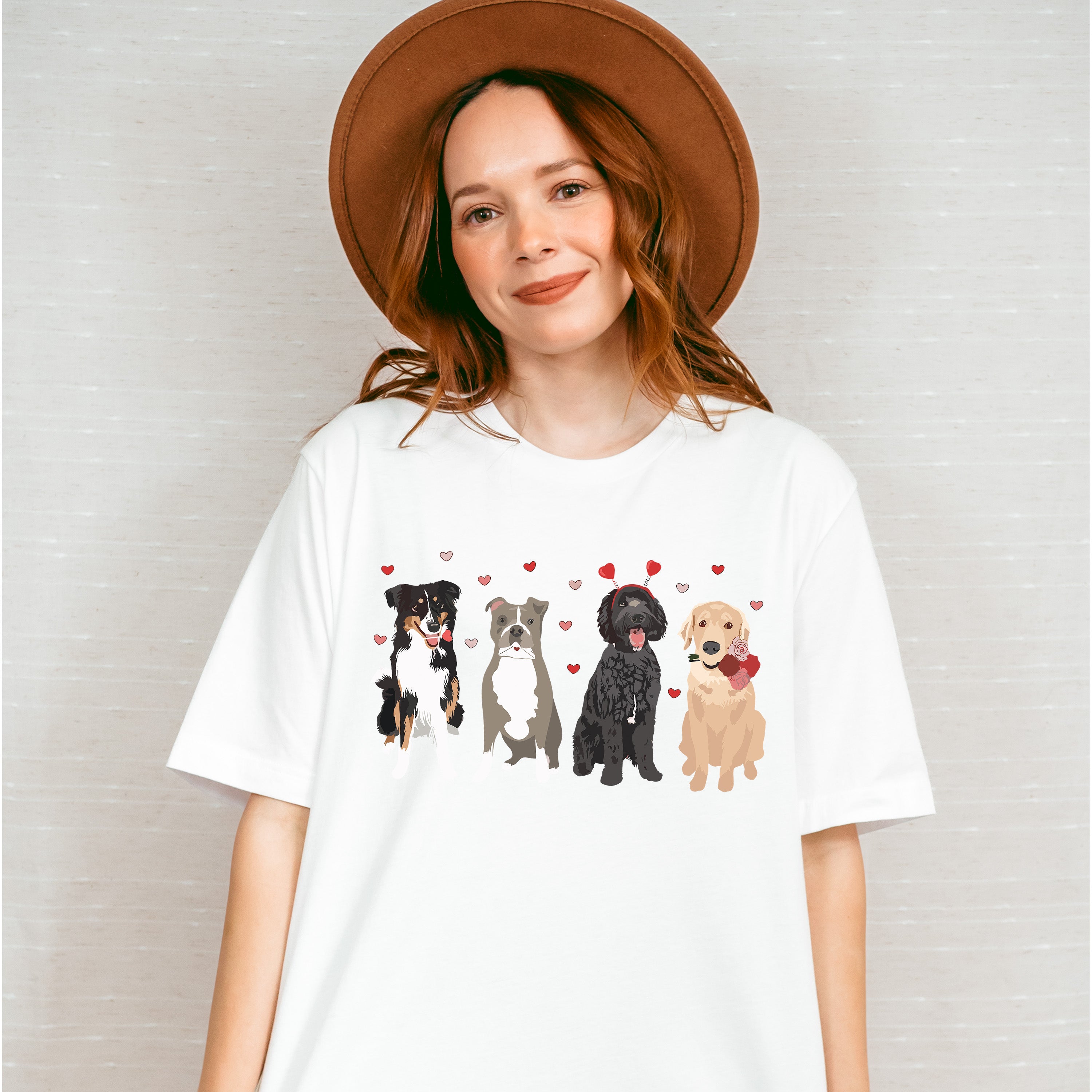 Valentines Dogs Valentines Theme T-shirt, Hoodie, Sweatshirt