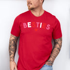 Besties Valentines Theme T-shirt, Hoodie, Sweatshirt