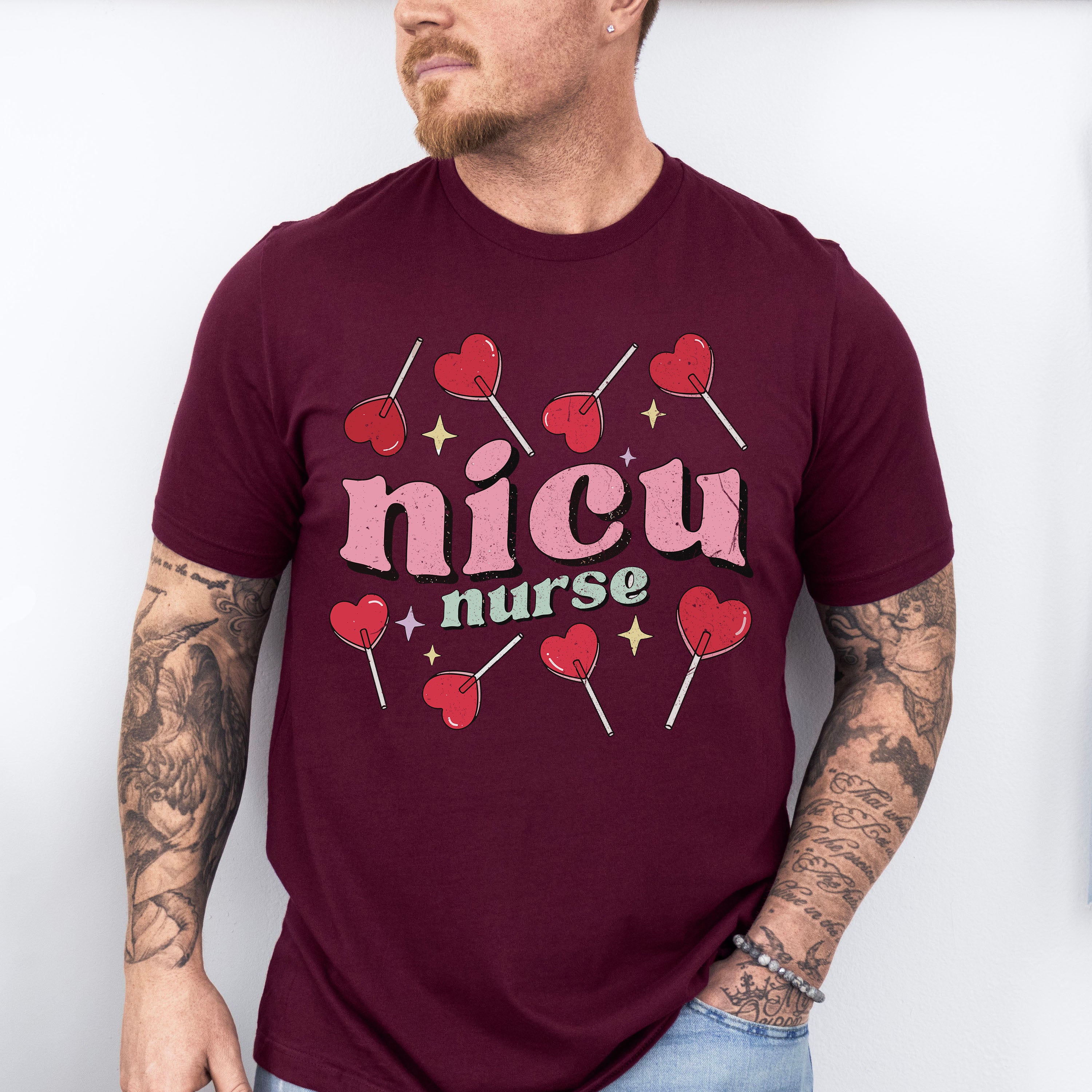 NICU Nurse Valentines Theme T-shirt, Hoodie, Sweatshirt