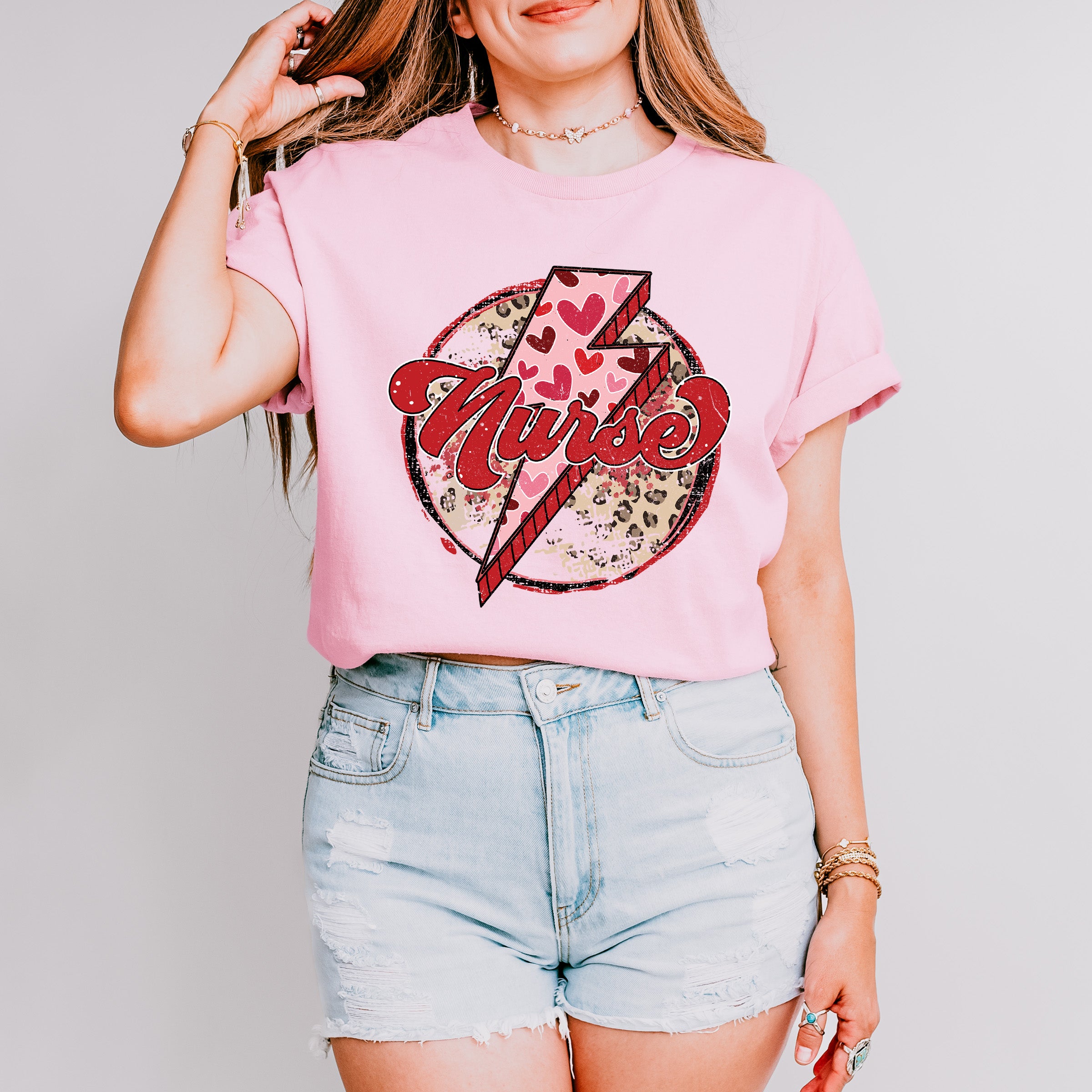 Nurse Valentines Theme T-shirt, Hoodie, Sweatshirt