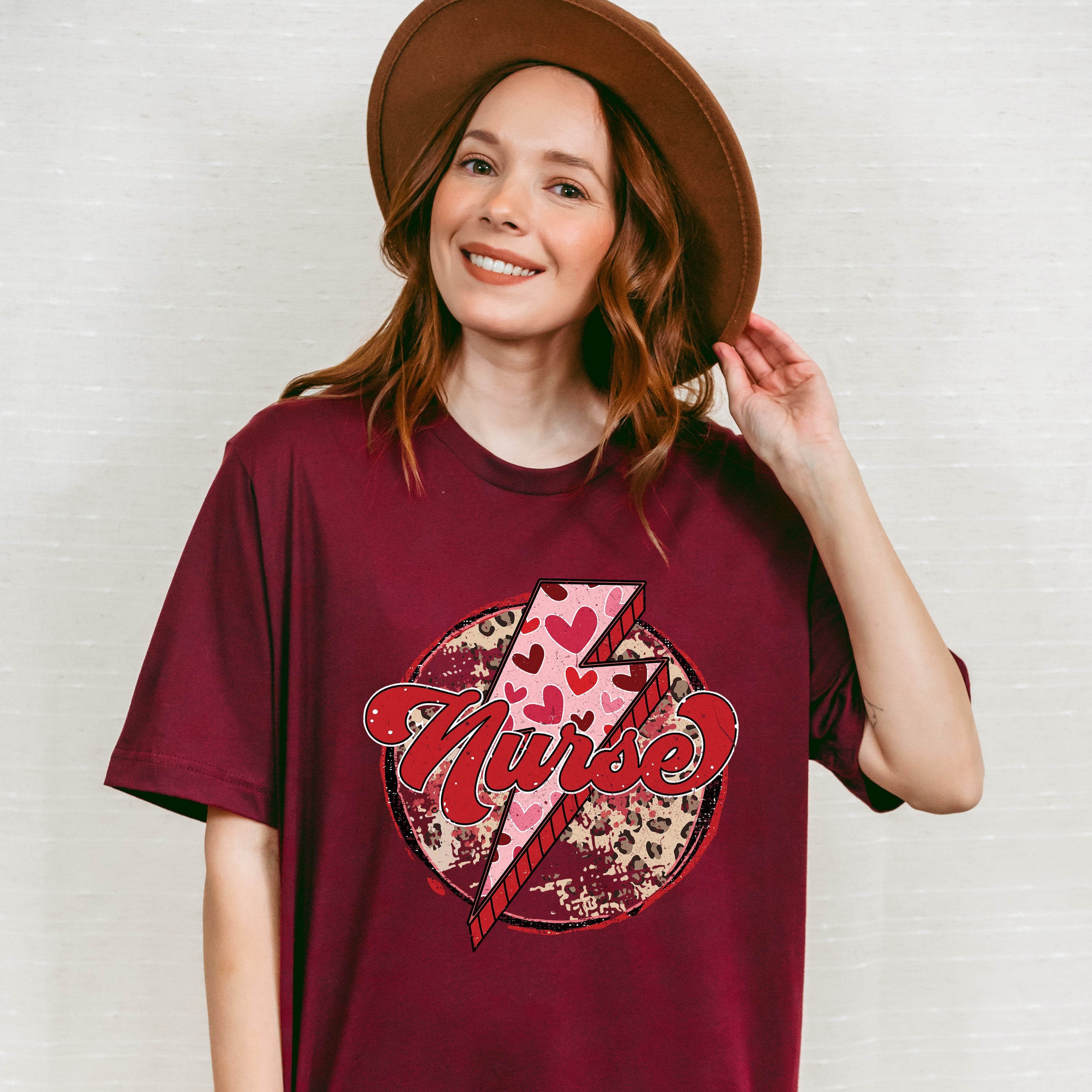 Nurse Valentines Theme T-shirt, Hoodie, Sweatshirt