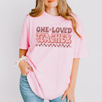 One Loved Teacher Valentines Theme T-shirt, Hoodie, Sweatshirt