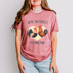 Perfect Pecking Pair Valentines Theme T-shirt, Hoodie, Sweatshirt