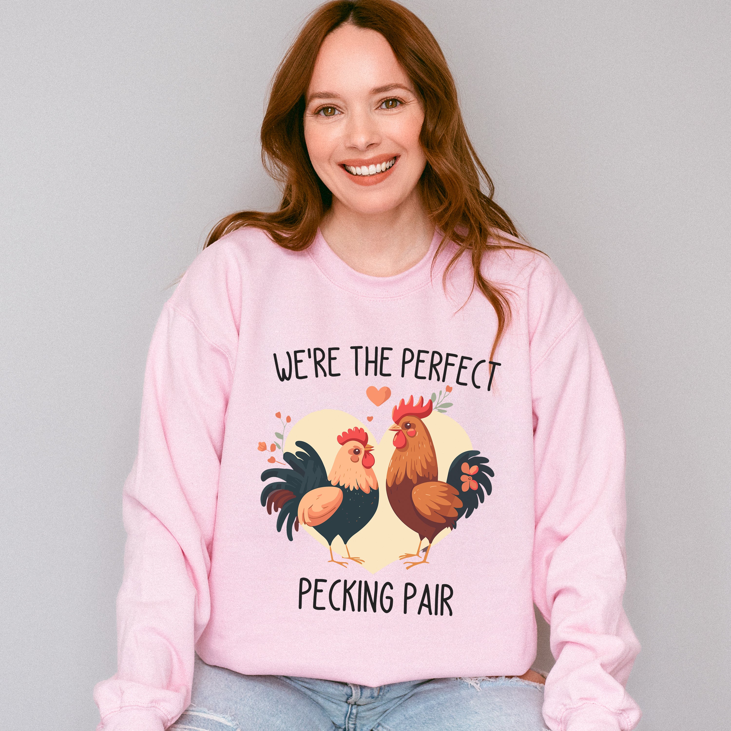 Perfect Pecking Pair Valentines Theme T-shirt, Hoodie, Sweatshirt