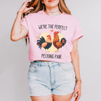 Perfect Pecking Pair Valentines Theme T-shirt, Hoodie, Sweatshirt