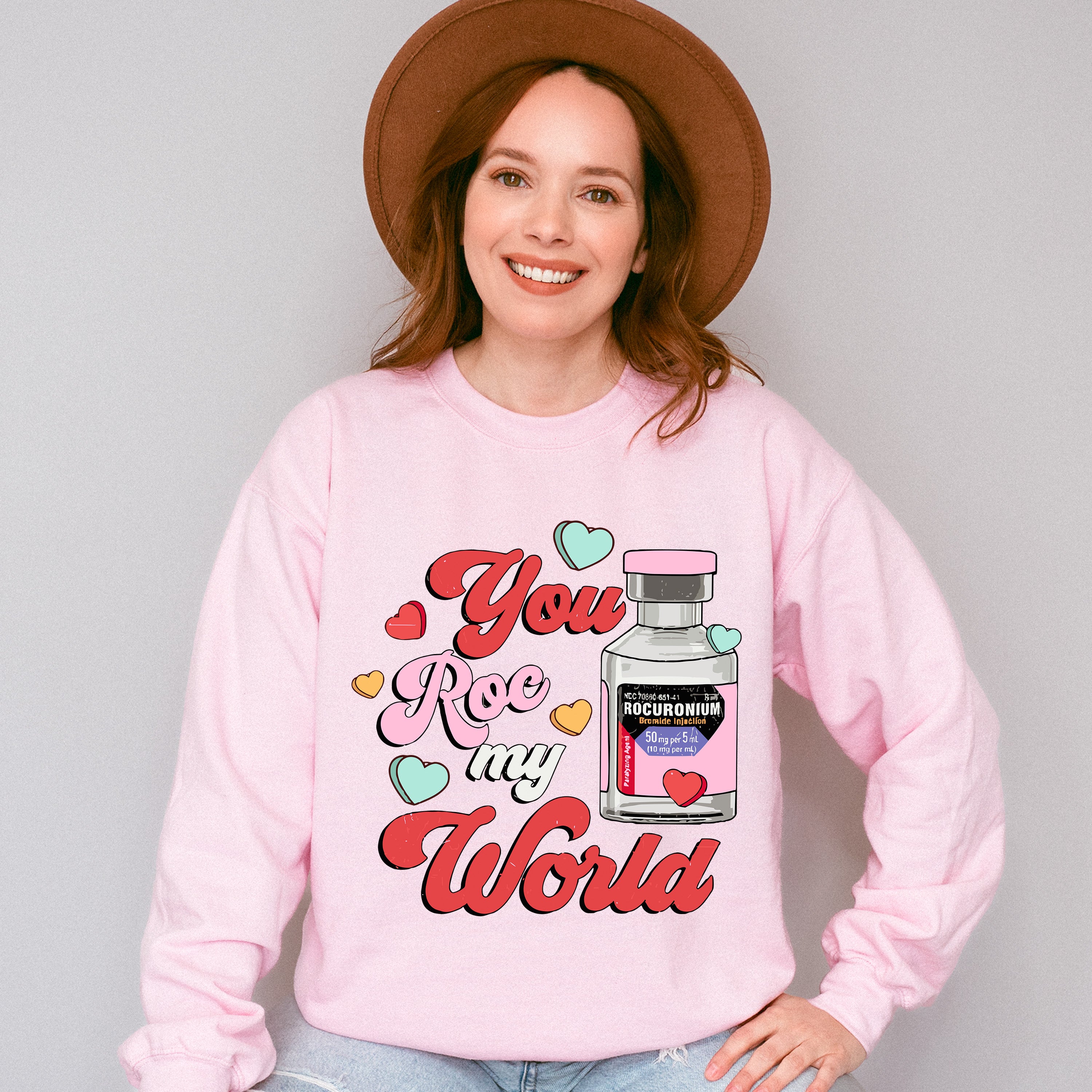You Roc My World Valentines Theme T-shirt, Hoodie, Sweatshirt