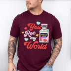 You Roc My World Valentines Theme T-shirt, Hoodie, Sweatshirt
