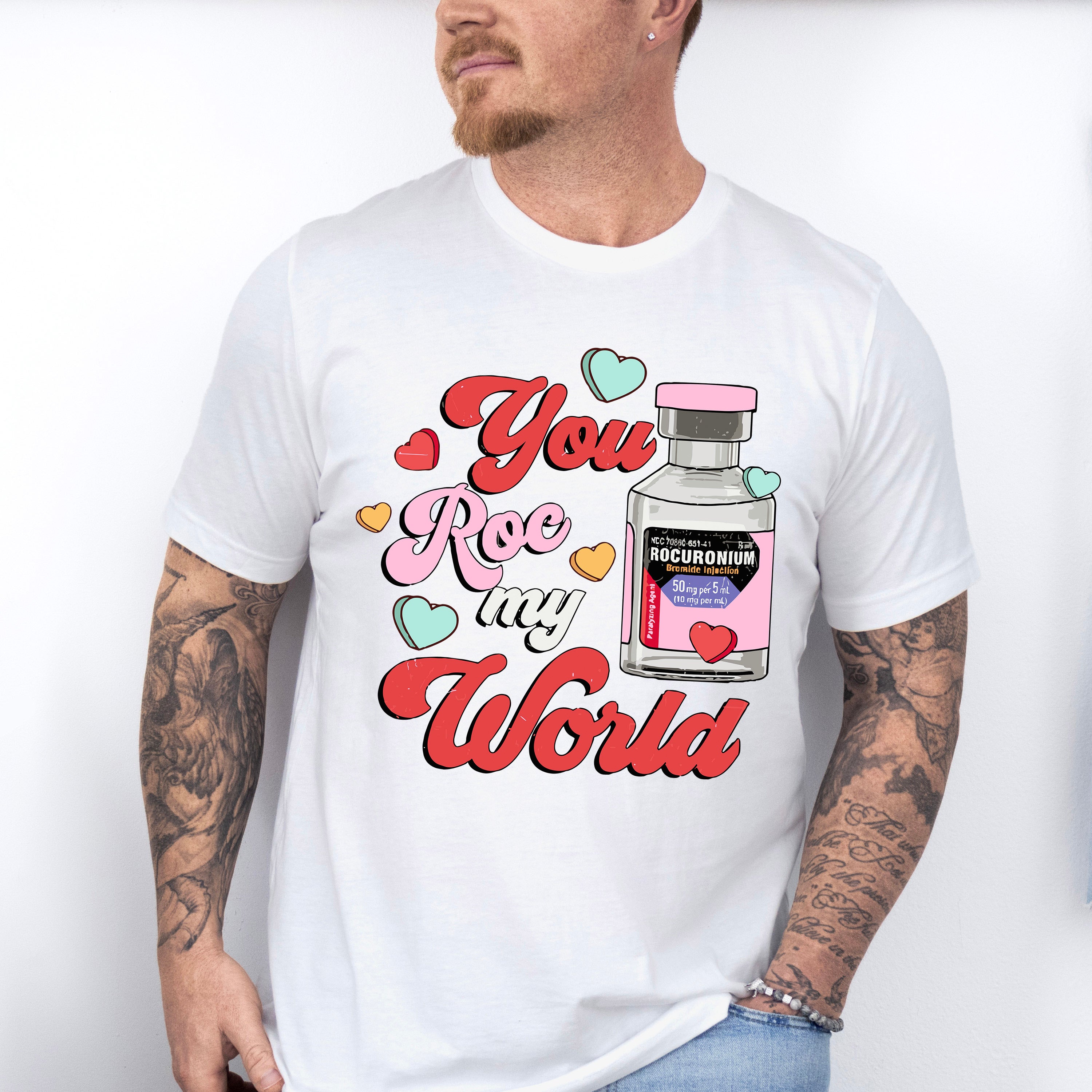 You Roc My World Valentines Theme T-shirt, Hoodie, Sweatshirt