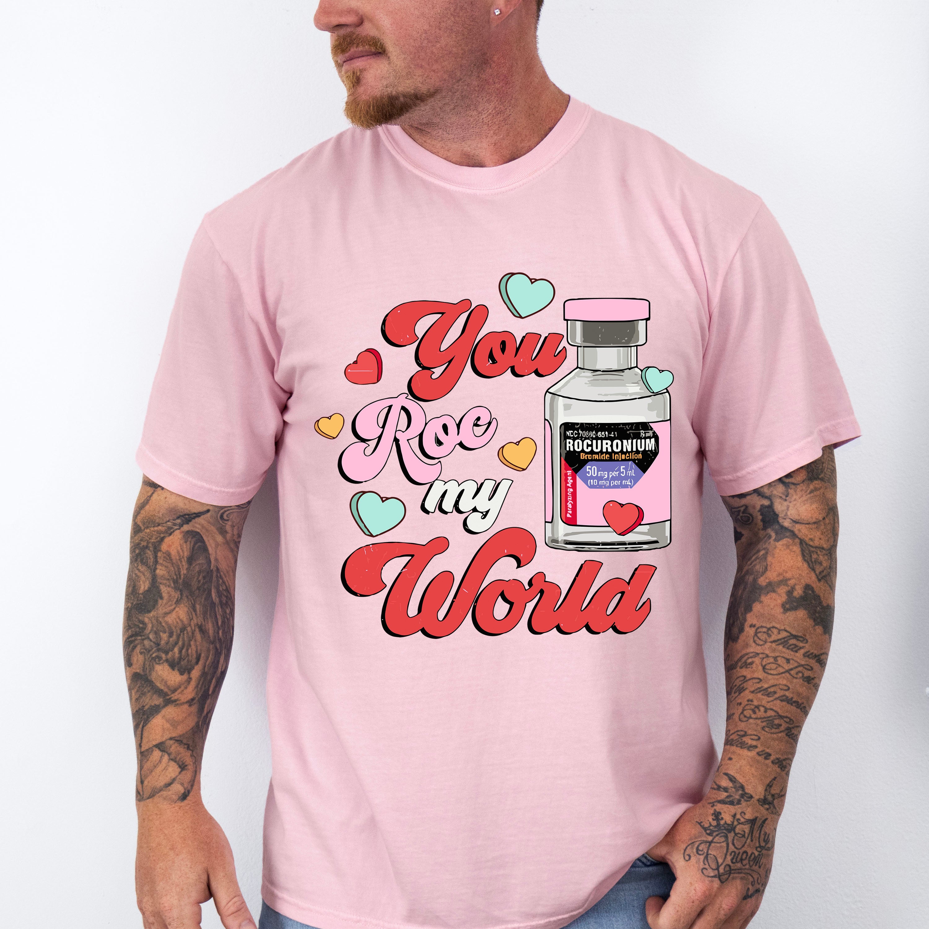You Roc My World Valentines Theme T-shirt, Hoodie, Sweatshirt