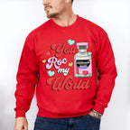 You Roc My World Valentines Theme T-shirt, Hoodie, Sweatshirt