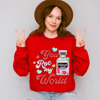 You Roc My World Valentines Theme T-shirt, Hoodie, Sweatshirt
