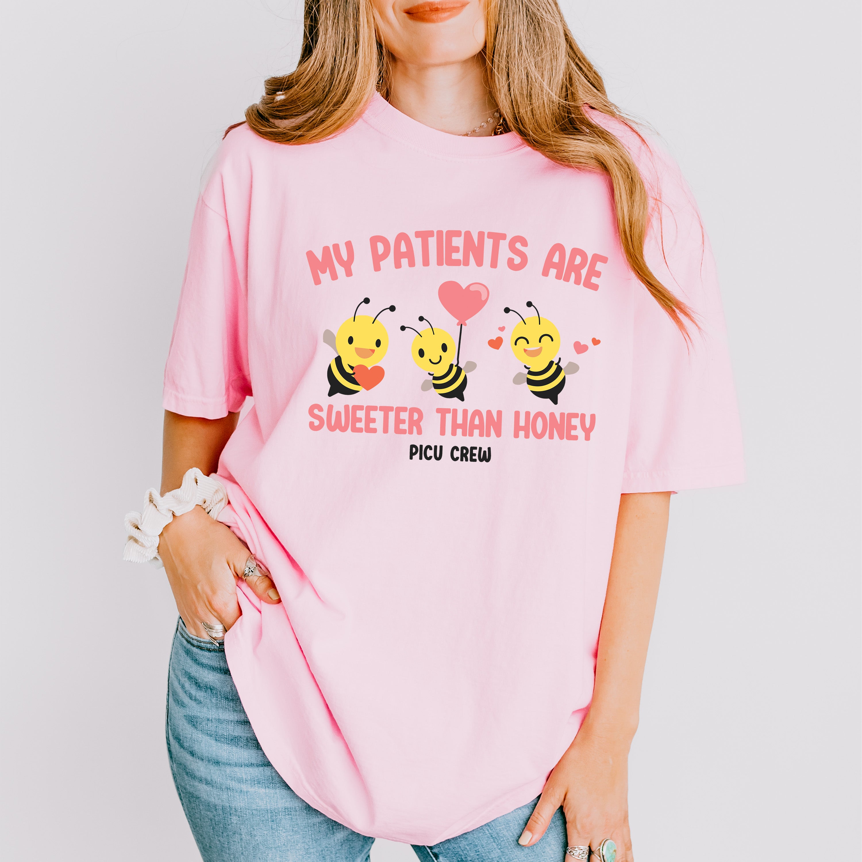 My Patients Are Sweeter Than Honey Valentines Theme T-shirt, Hoodie, Sweatshirt