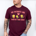 My Patients Are Sweeter Than Honey Valentines Theme T-shirt, Hoodie, Sweatshirt