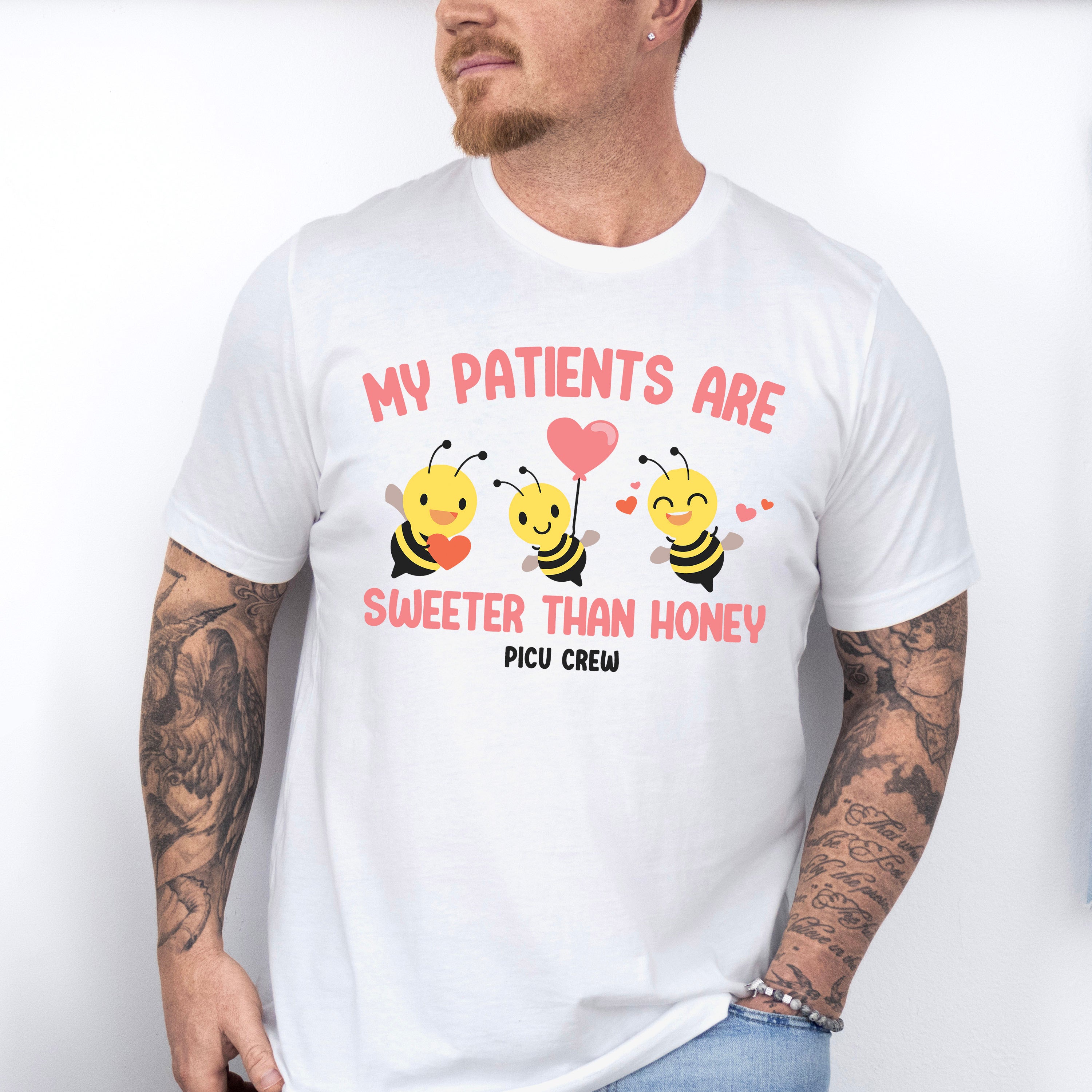 My Patients Are Sweeter Than Honey Valentines Theme T-shirt, Hoodie, Sweatshirt