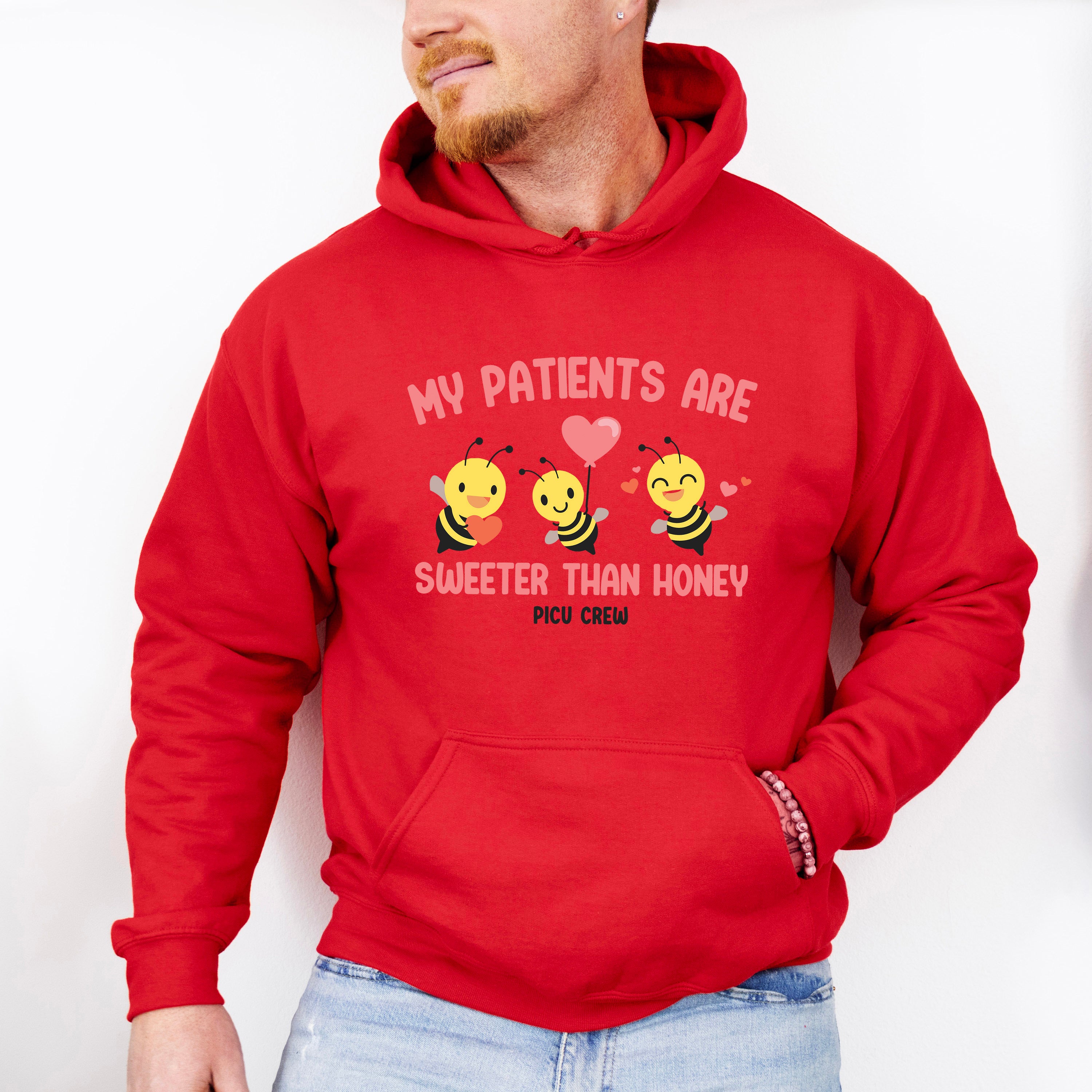 My Patients Are Sweeter Than Honey Valentines Theme T-shirt, Hoodie, Sweatshirt
