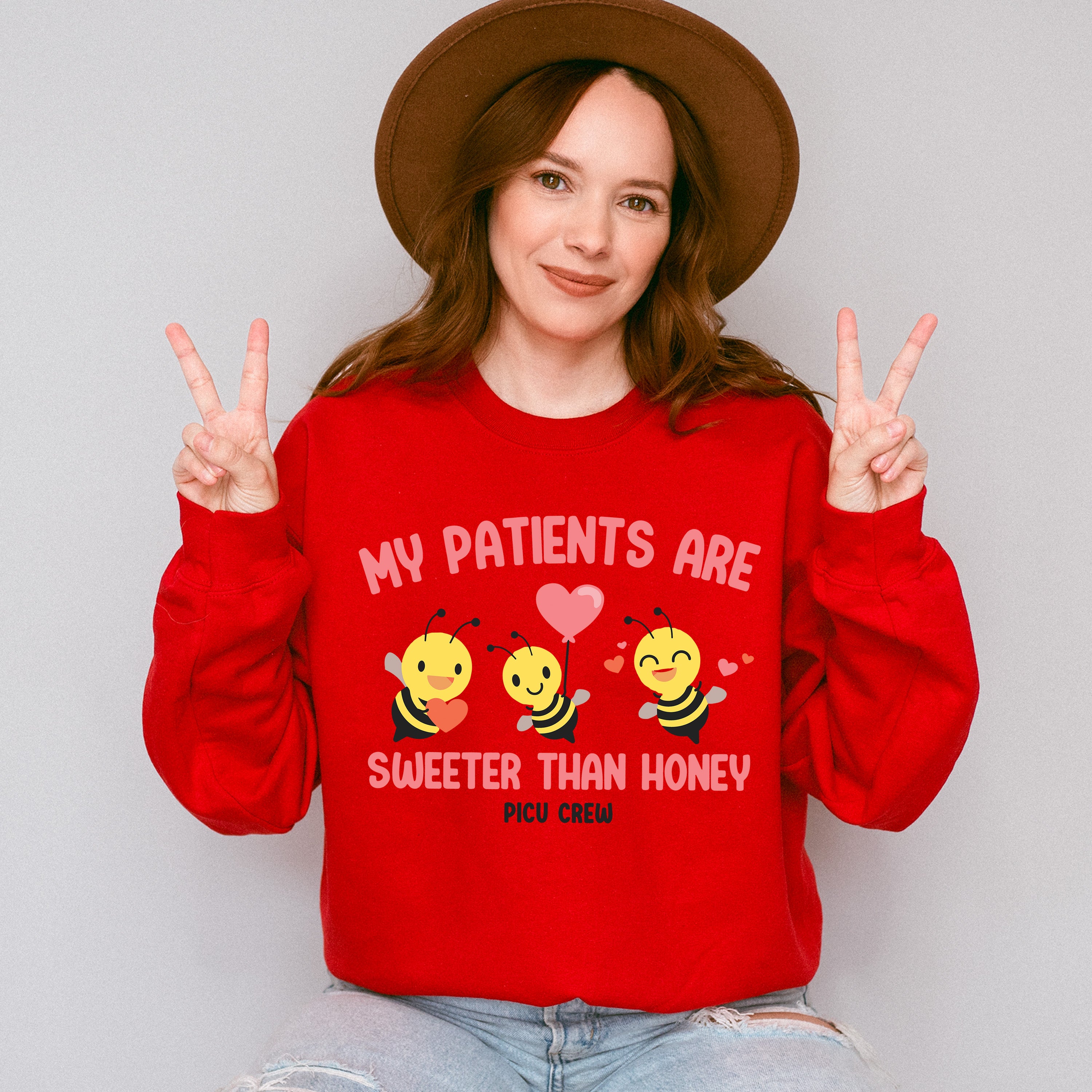 My Patients Are Sweeter Than Honey Valentines Theme T-shirt, Hoodie, Sweatshirt