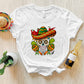 Skull Maracas Cinco De Mayo Unisex Crewneck T-Shirt Sweatshirt Hoodie