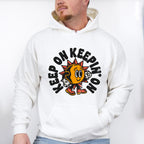 Keep On Keepin On Mental Health Theme Unisex Crewneck T-Shirt Sweatshirt Hoodie
