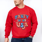 Party In The Usa 4Th Of July Unisex Crewneck T-Shirt Sweatshirt Hoodie