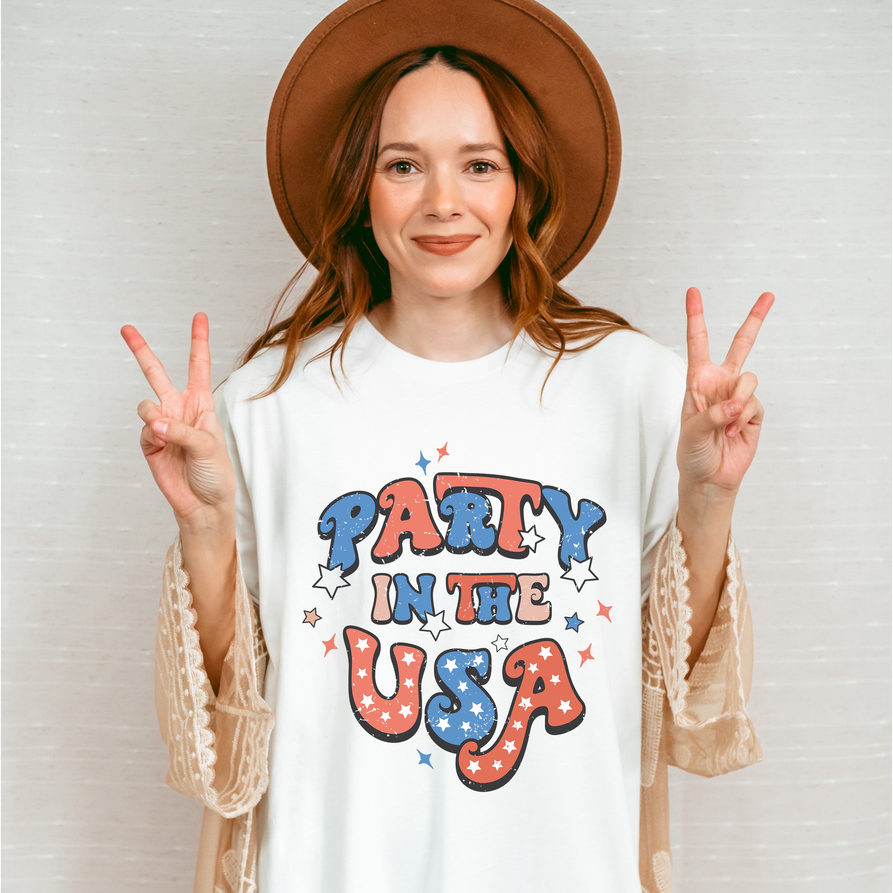 Party In The Usa 4Th Of July Unisex Crewneck T-Shirt Sweatshirt Hoodie
