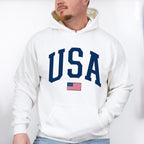 US Flag USA 4Th Of July Unisex Crewneck T-Shirt Sweatshirt Hoodie