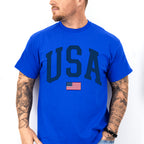 US Flag USA 4Th Of July Unisex Crewneck T-Shirt Sweatshirt Hoodie