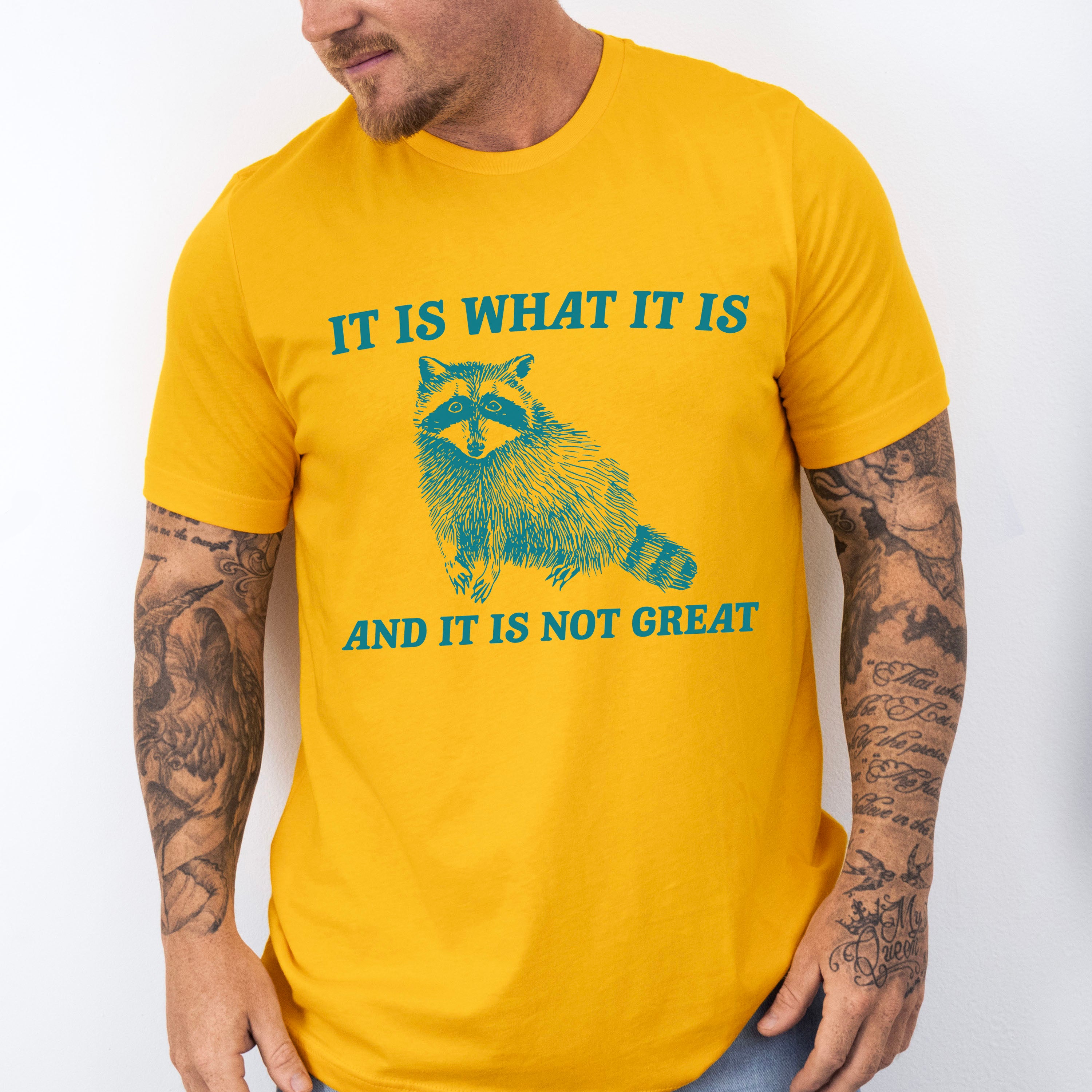 It Is What It Is Fun Theme Unisex Crewneck T-Shirt Sweatshirt Hoodie