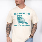 It Is What It Is Fun Theme Unisex Crewneck T-Shirt Sweatshirt Hoodie