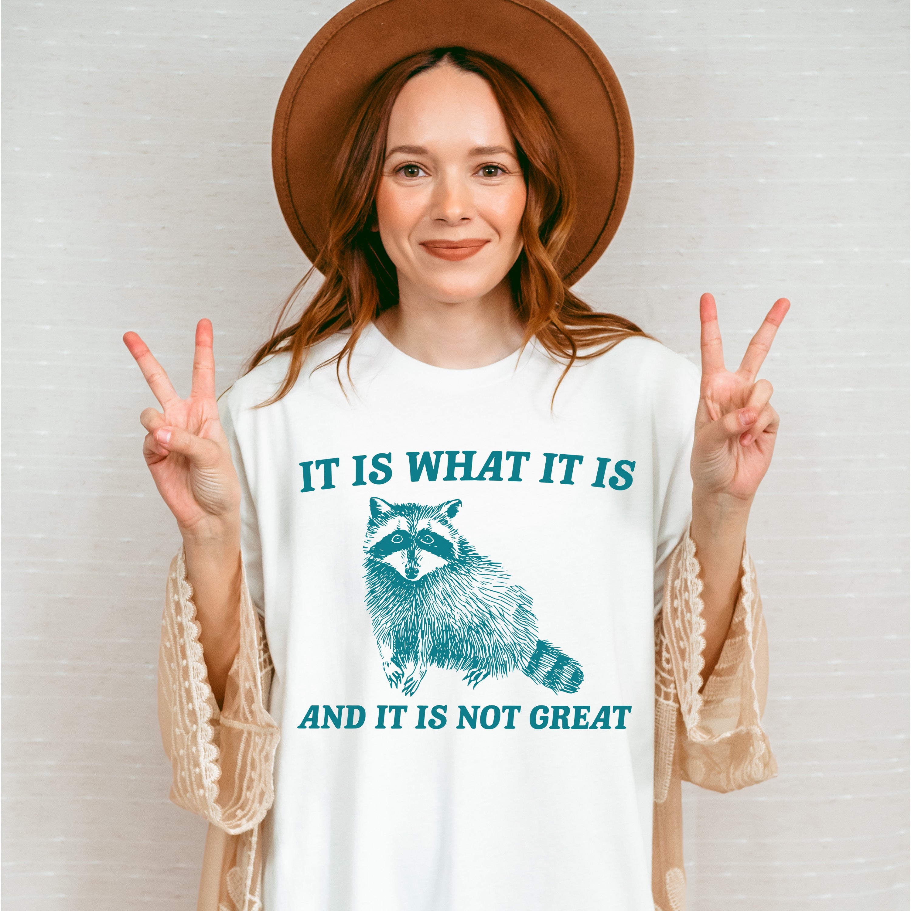 It Is What It Is Fun Theme Unisex Crewneck T-Shirt Sweatshirt Hoodie