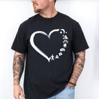 Heart Shape Camping Unisex Crewneck T-Shirt Sweatshirt Hoodie