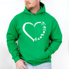 Heart Shape Camping Unisex Crewneck T-Shirt Sweatshirt Hoodie