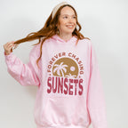 Palms Forever Chasing Sunset Summer Theme Unisex Crewneck T-Shirt Sweatshirt Hoodie