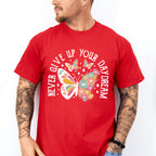 Never Give Up Your Dreams Mental Health Theme Unisex Crewneck T-Shirt Sweatshirt Hoodie