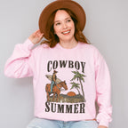 Cowboy Summer Summer Theme Unisex Crewneck T-Shirt Sweatshirt Hoodie