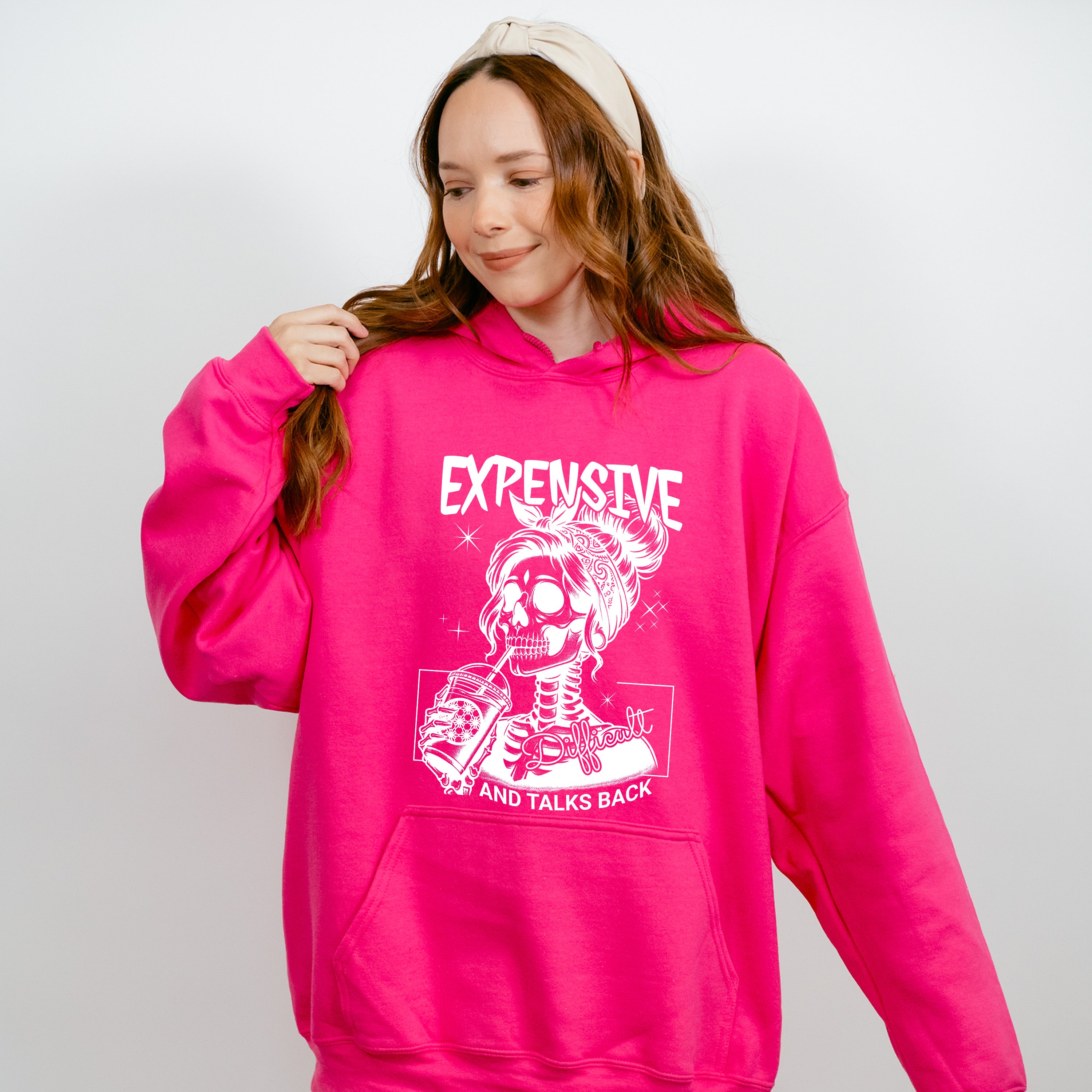 Expensive And Talks Back Valentines Day Theme Unisex Crewneck T-Shirt Sweatshirt Hoodie