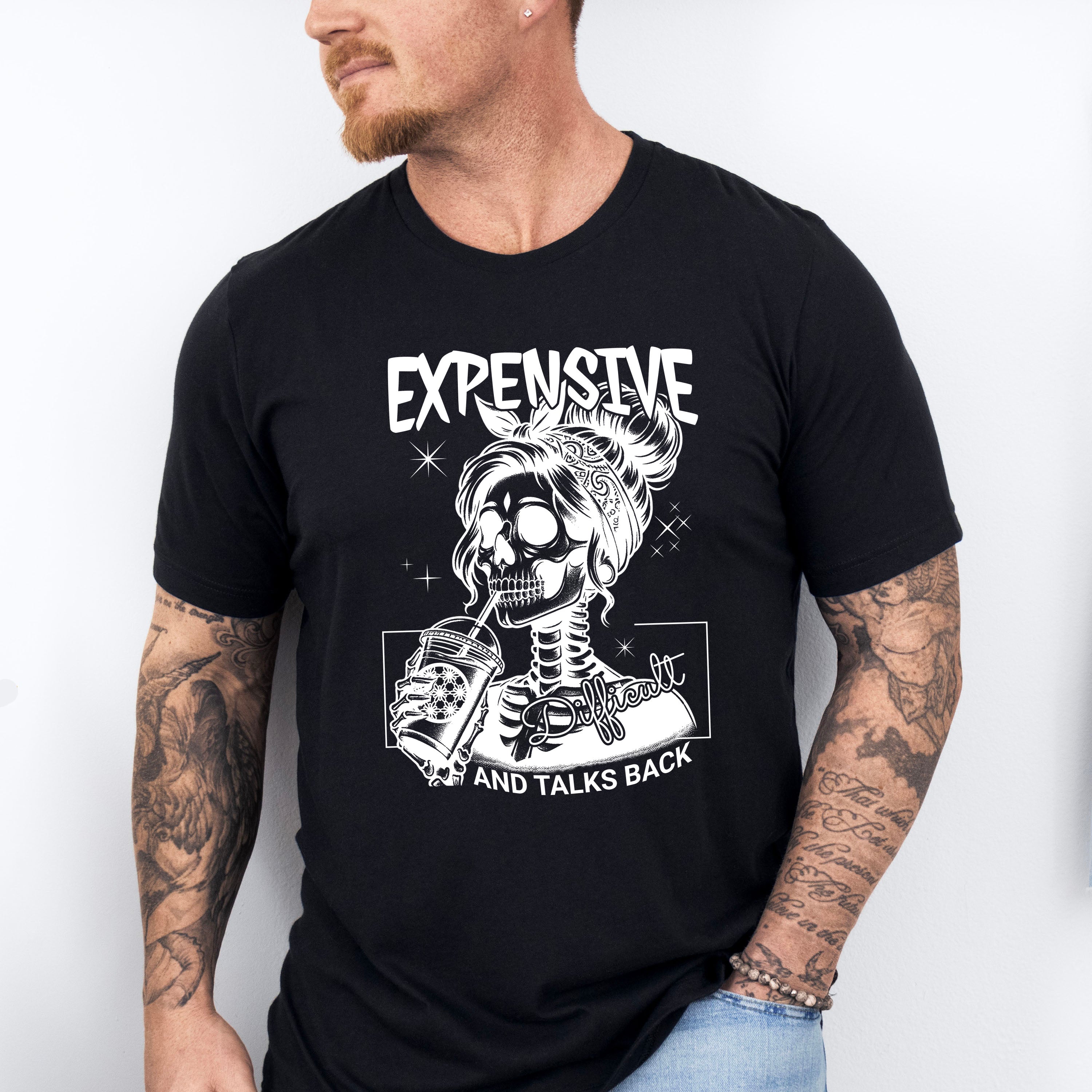 Expensive And Talks Back Valentines Day Theme Unisex Crewneck T-Shirt Sweatshirt Hoodie