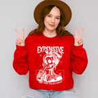 Expensive And Talks Back Valentines Day Theme Unisex Crewneck T-Shirt Sweatshirt Hoodie
