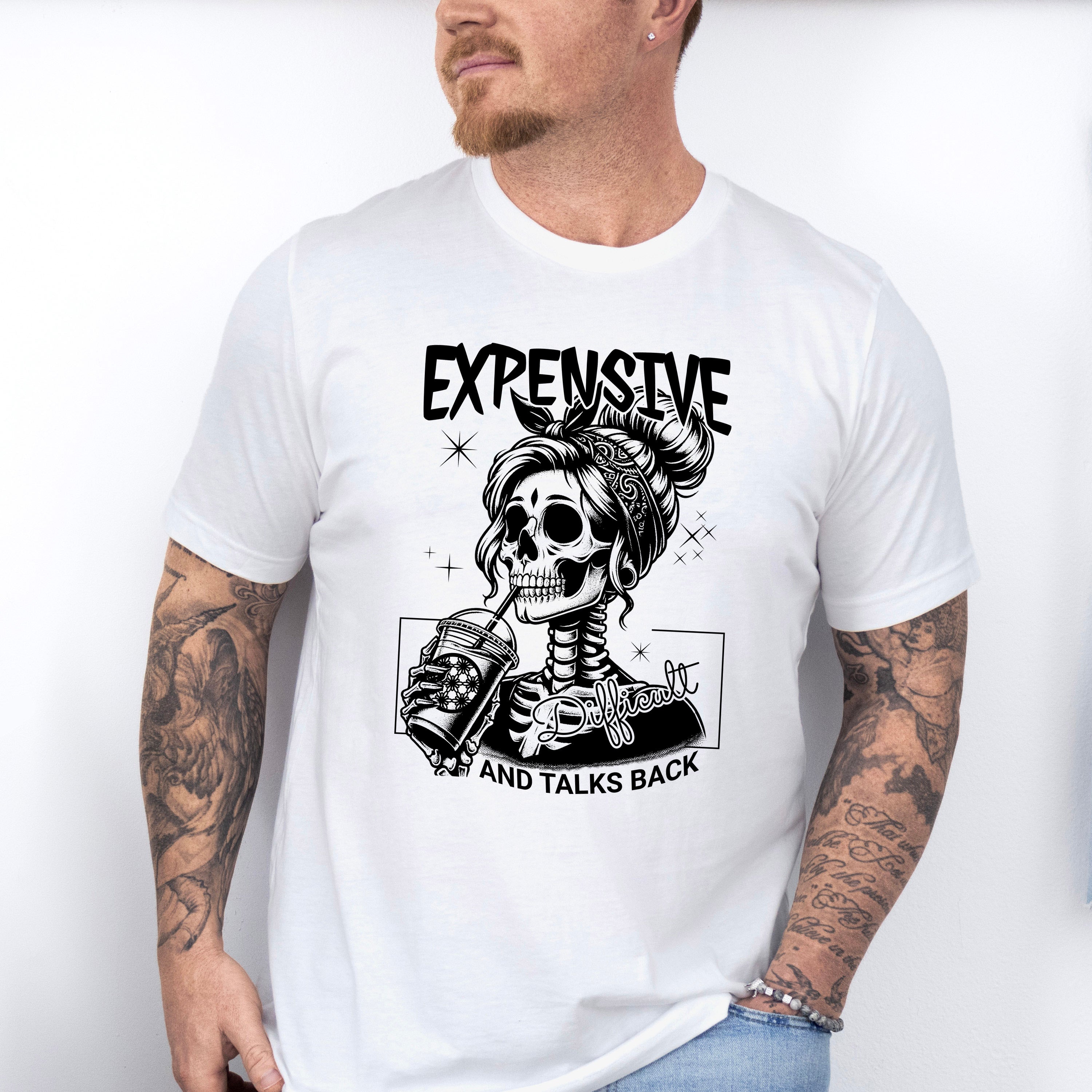 Expensive And Talks Back Valentines Day Theme Unisex Crewneck T-Shirt Sweatshirt Hoodie
