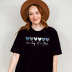 One Day At A Time Mental Health Theme Unisex Crewneck T-Shirt Sweatshirt Hoodie